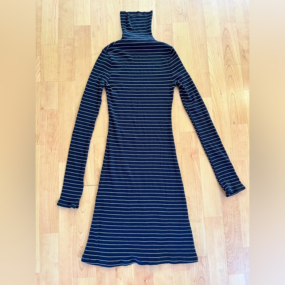 Reformation Rochelle Striped Ribbed Mini Dress - Picture 2 of 5